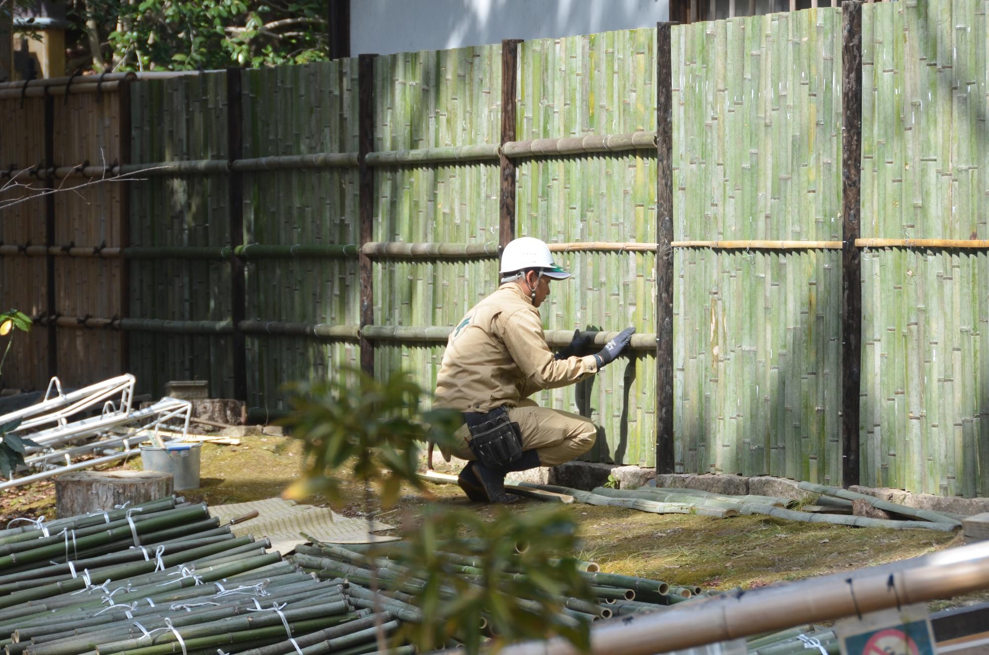 建仁寺垣。