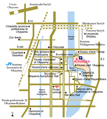 Mappa d’accesso